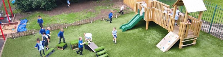 Sensational EYFS Play Area for Springdale Primary